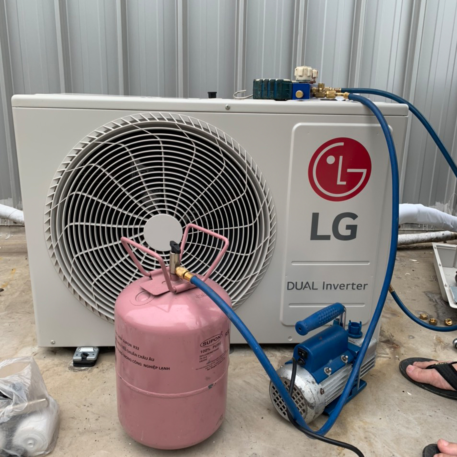 Dịch vụ lắp đặt ống gas máy lạnh